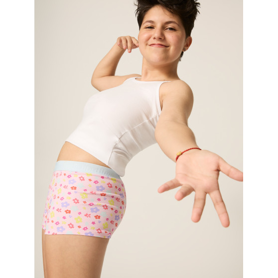 Menstruační kalhotky Modibodi Teen Hipster Boyshort Moderate-Heavy Orchid Pink (MODI4101OP)