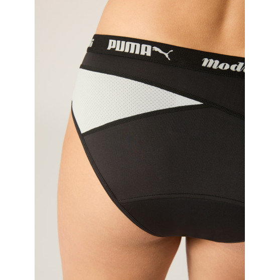 Menstruační kalhotky PUMA & Modibodi Active Brief Light-Moderate Platinum Grey (MODI4092PG)