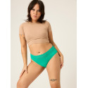 Menstruační kalhotky Modibodi Sensual Hi-Waist Bikini Moderate-Heavy Jade (MODI4038J)