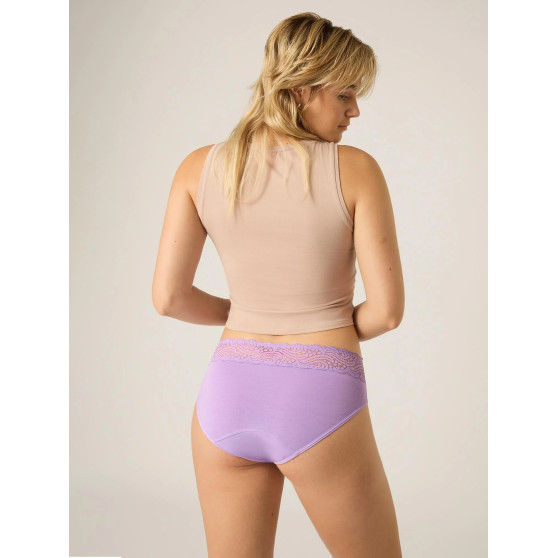 Menstruační kalhotky Modibodi Sensual Hi-Waist Bikini Moderate-Heavy Lavender (MODI4038L)