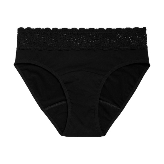 Menstruační kalhotky Modibodi Sensual Hi-Waist Bikini Light-Moderate - VYBALENÉ (MODI4035VYB)