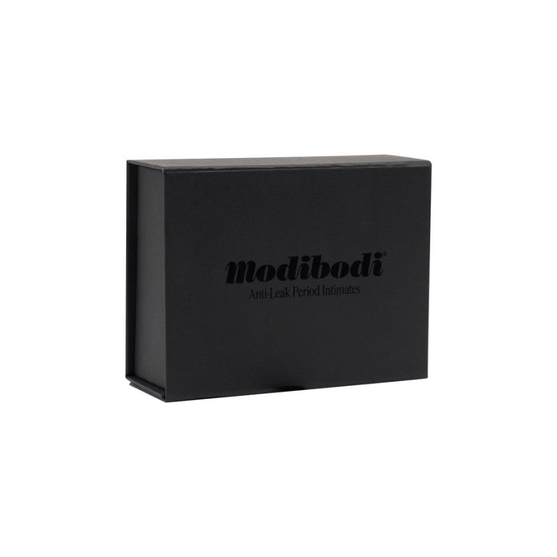 Dámské kalhotky Modibodi Intimates V Day Cheeky Brief Black Rose (DKMIVDCBBR)