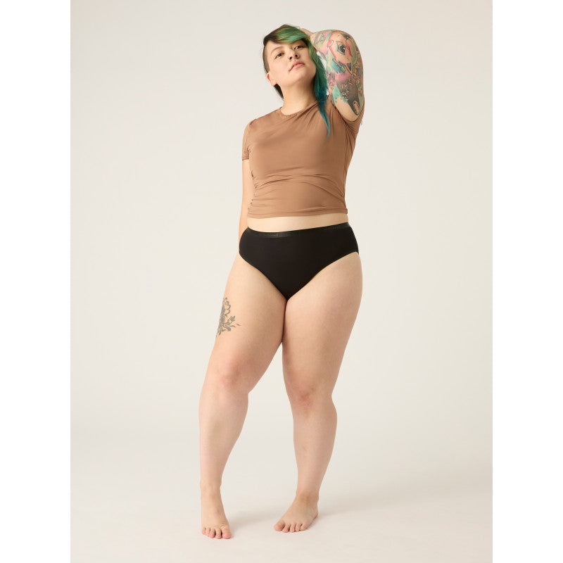 Dámské kalhotky Modibodi Classic Bikini Moisture Wicking - VYBALENÉ (MODI4082VYB)