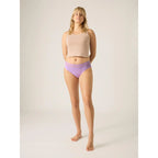 Menstruační kalhotky Modibodi Sensual Hi-Waist Bikini Moderate-Heavy Lavender (MODI4038L)