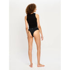 Menstruační kalhotky Modibodi Modicomfort Seamless Hi Waist Cheeky Moderate Black (MKMMSWCMB)