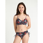 Teen High Bikini Jungle Palm Black spodní díl - VYBALENÉ