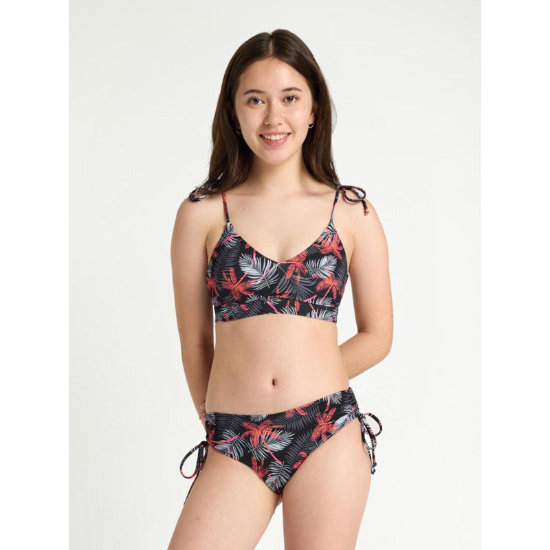 Teen High Bikini Jungle Palm Black spodní díl - VYBALENÉ