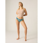 Menstruační kalhotky Modibodi Seamfree Bikini Moderate-Heavy Midnight Blue Floral (MODI4065MBF)