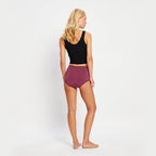 Menstruační kalhotky Modibodi Classic Full Brief Moderate-Heavy Passion Vine Navy (MODI4018PVN)