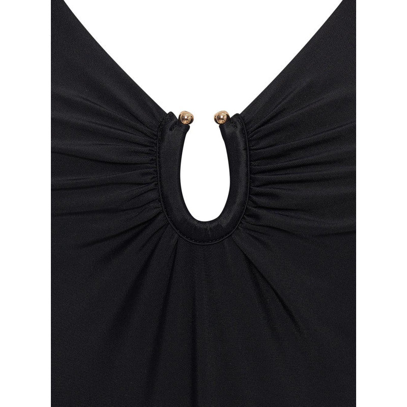 Menstruační plavky Modibodi High V Neck One Piece - VYBALENÉ