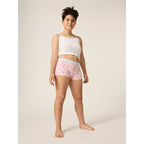 Menstruační kalhotky Modibodi Teen Hipster Boyshort Moderate-Heavy Orchid Pink (MODI4101OP)