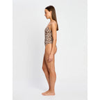 Menstruační plavky Modibodi Sunset V Neck One Piece Light Hazy Pink (MPMSVNOPLHP)