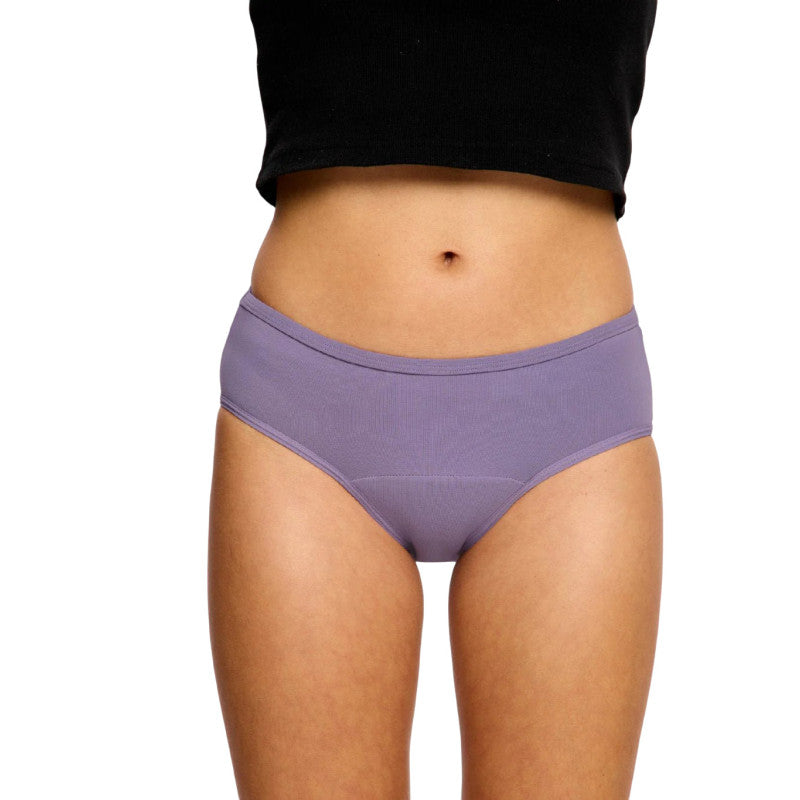 Menstruační kalhotky Modibodi Basic Mid-Rise Brief Moderate Purple Tonic (MKMBMRBMPT)