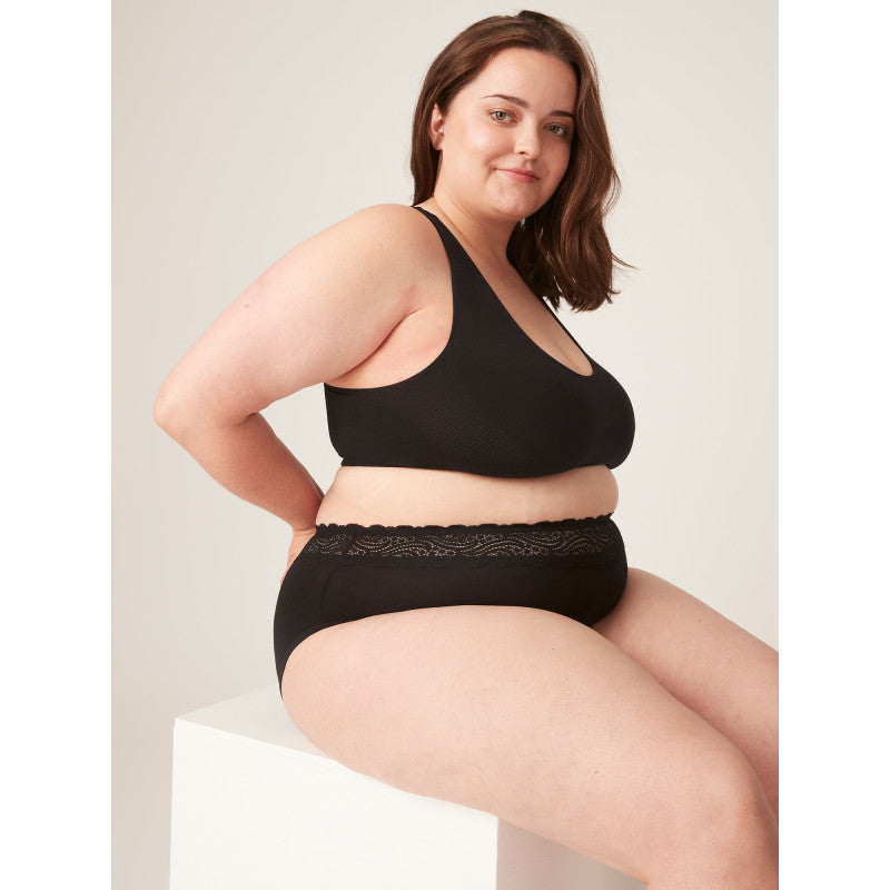 Modibodi Sensual Hi-Waist Bikini Heavy-Overnight - VYBALENÉ