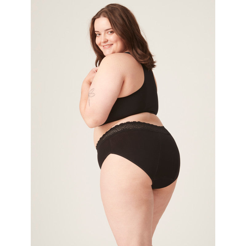 Modibodi Sensual Hi-Waist Bikini Heavy-Overnight - VYBALENÉ