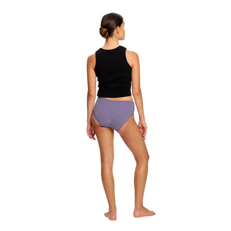 Menstruační kalhotky Modibodi Basic Mid-Rise Brief Moderate Purple Tonic (MKMBMRBMPT)