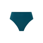 Menstruační kalhotky Modibodi Seamfree Hi Waist Cheeky Moderate Teale Blue (MKMSHWMTB)