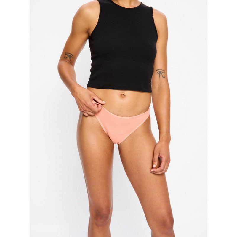 Menstruační kalhotky Modibodi Basic Brazilian Moderate-Heavy Clay (MKMBBMHC)