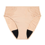Menstruační kalhotky Modibodi Sensual French Cut Moderate-Heavy Beige - VYBALENÉ (MODI4030BVYB)