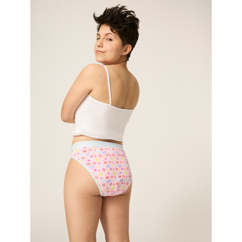 Menstruační kalhotky Modibodi Teen Hipster Bikini Maxi Orchid Pink - VYBALENÉ (MODI4099OPVYB)