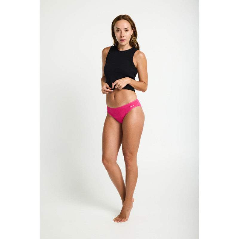 Menstruační kalhotky Modibodi Basic Mid-Rise Brief Moderate-Heavy Fandango Pink (MODI4110FP)
