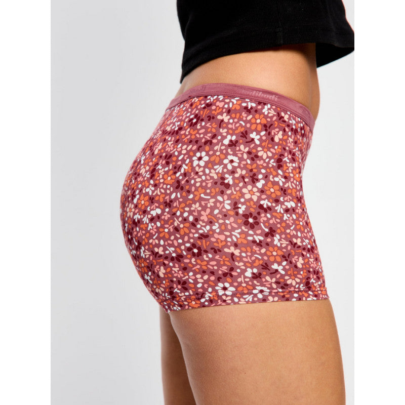 Menstruační kalhotky Modibodi Classic Boyshort Moderate Provence Pink (MKMCBMPP)