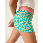 Menstruační kalhotky Modibodi Teen Hipster Boyshort Maxi Daisy Chain Pink (MODI4102DCP)