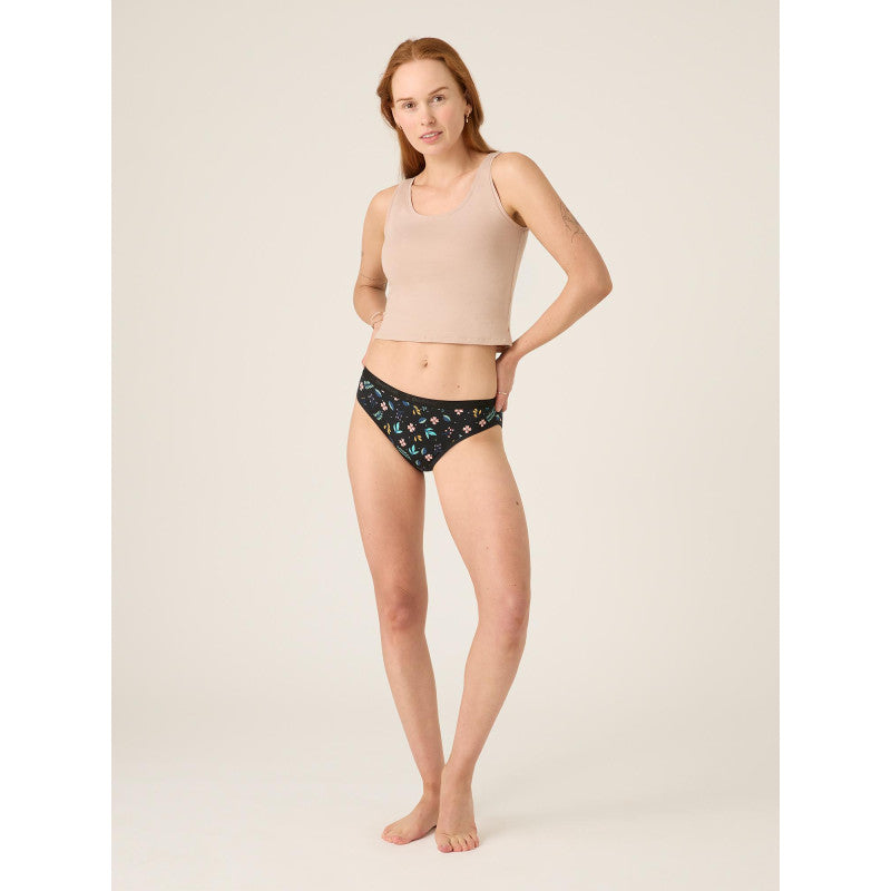 Menstruační kalhotky Modibodi Classic Bikini Moderate-Heavy Midnight Garden (MODI4008MG)