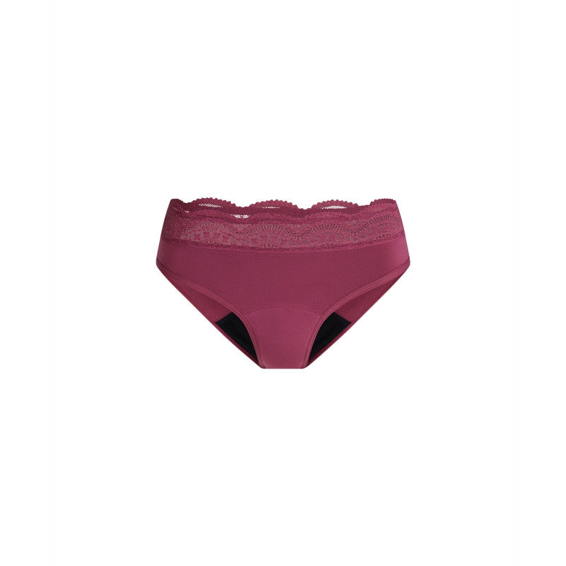 Menstruační kalhotky Modibodi Sensual Hi Waist Bikini Moderate Animalia Brown (MKMSHWBMAB)
