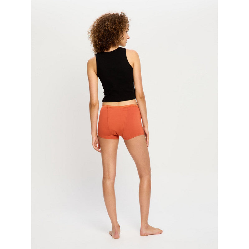 Menstruační kalhotky Modibodi Classic Boyshort Super Burnt Brick (MKMCBSBB)