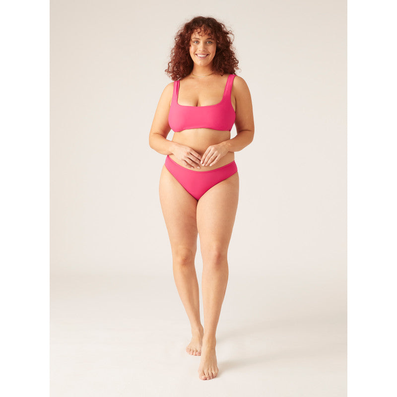 Menstruační plavky Modibodi Bikini Brief Panther Pink spodní díl (MODI4310PP)