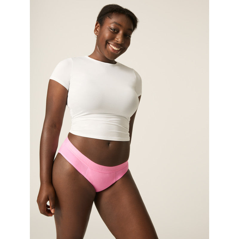 Menstruační kalhotky Modibodi Teen Hipster Bikini Maxi Fairy Floss Pink (MODI4099FFP)