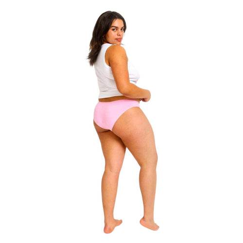 Menstruační kalhotky Modibodi Basic Cheeky Bikini Moderate-Heavy Candy (MKMBCBMHC)