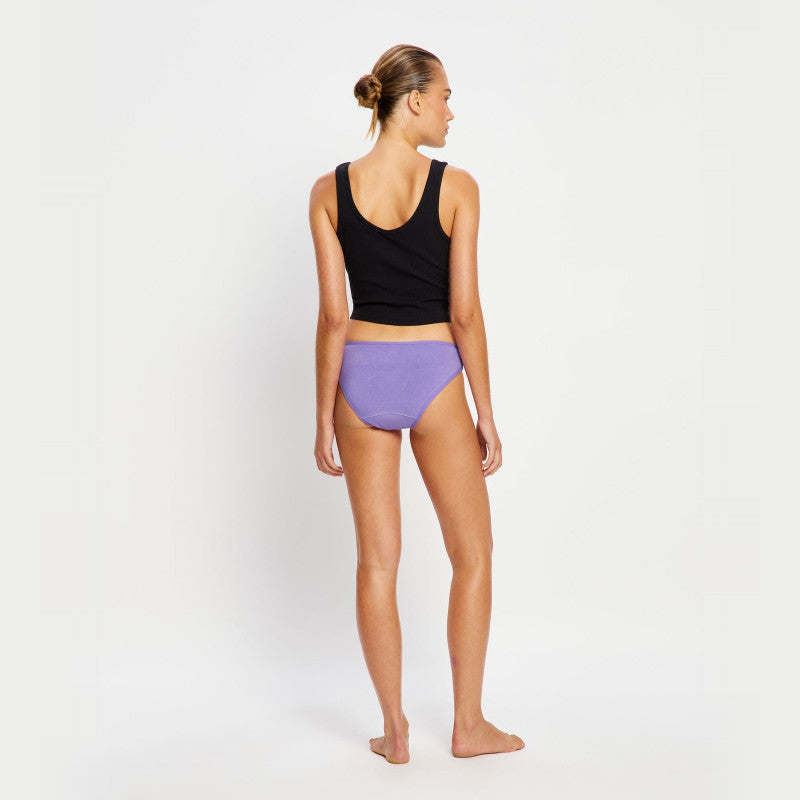 Menstruační kalhotky Modibodi Sensual Bikini Light Burnt Brick (MKMSBLBB)