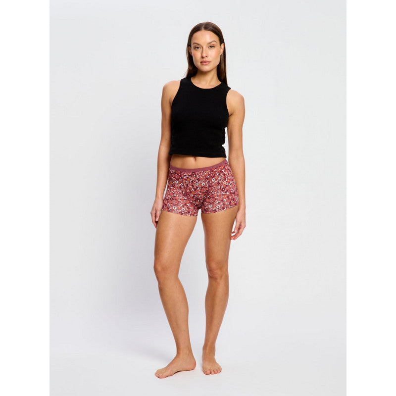 Menstruační kalhotky Modibodi Classic Boyshort Moderate Provence Pink (MKMCBMPP)