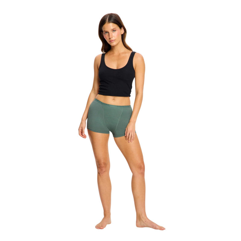 Menstruační kalhotky Modibodi Classic Boyshort Super Burnt Brick (MKMCBSBB)