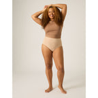 Menstruační kalhotky Modibodi Seamfree Full Brief Moderate-Heavy Cashew - VYBALENÉ (MODI4063VYB)