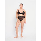 Menstruační kalhotky Modibodi Intimates V Day Hi Waist Brief Moderate-Heavy Black Rose (MKMIVDHWBMHBR)