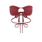 Modibodi High Hi-Leg Cheeky Sahara Red komplet - VYBALENÉ