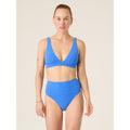 Menstruační plavky Modibodi Hi-Waist Cheeky Brief Ultramarine Blue komplet (MODI4332)