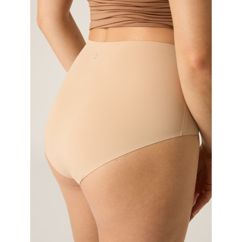 Menstruační kalhotky Modibodi Seamfree Full Brief Moderate-Heavy Cashew - VYBALENÉ (MODI4063VYB)