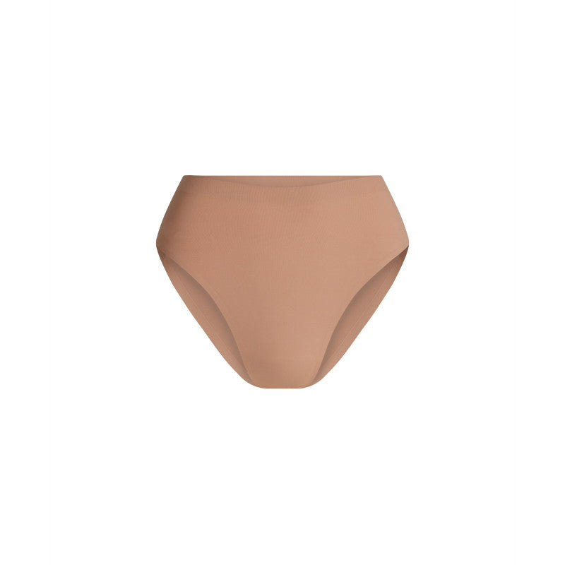 Menstruační tanga Modibodi Modicomfort Seamless Hi Waist Thong Light Teale Blue (MTMMSHWTLTB)