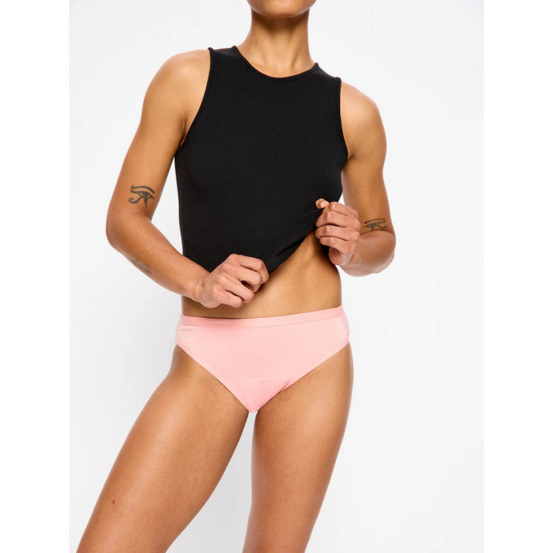 Menstruační kalhotky Modibodi Classic Bikini Moderate-Heavy Prickly Pink (MKMCBMHPP)