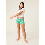 Menstruační kalhotky Modibodi Teen Hipster Boyshort Maxi Daisy Chain Pink (MODI4102DCP)