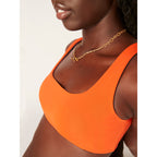 Oboustranný top plavek Modibodi Black/Sunset orange (MODI4350BSO)