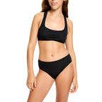 Menstruační plavky Modibodi Teen Bikini Brief High černé spodní díl (SWSBBIHIBLAT)