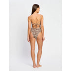 Menstruační plavky Modibodi Sunset V Neck One Piece Light Hazy Pink (MPMSVNOPLHP)