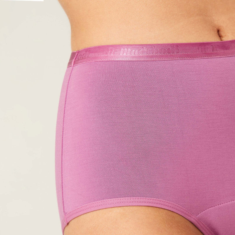 Menstruační kalhotky Modibodi Classic Full Brief Light-Moderate Amethyst (MODI4017A))