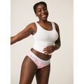 Menstruační kalhotky Modibodi Teen Hipster Bikini Maxi Orchid Pink - VYBALENÉ (MODI4099OPVYB)