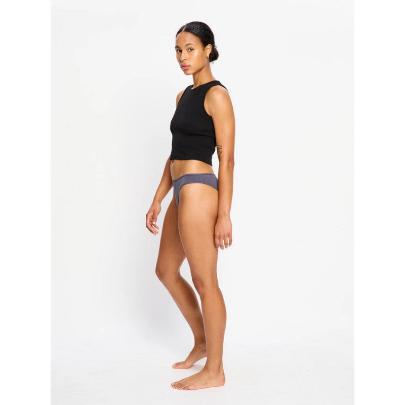 Menstruační kalhotky Modibodi Basic Brazilian Moderate-Heavy Steel (MKMBBMHS)